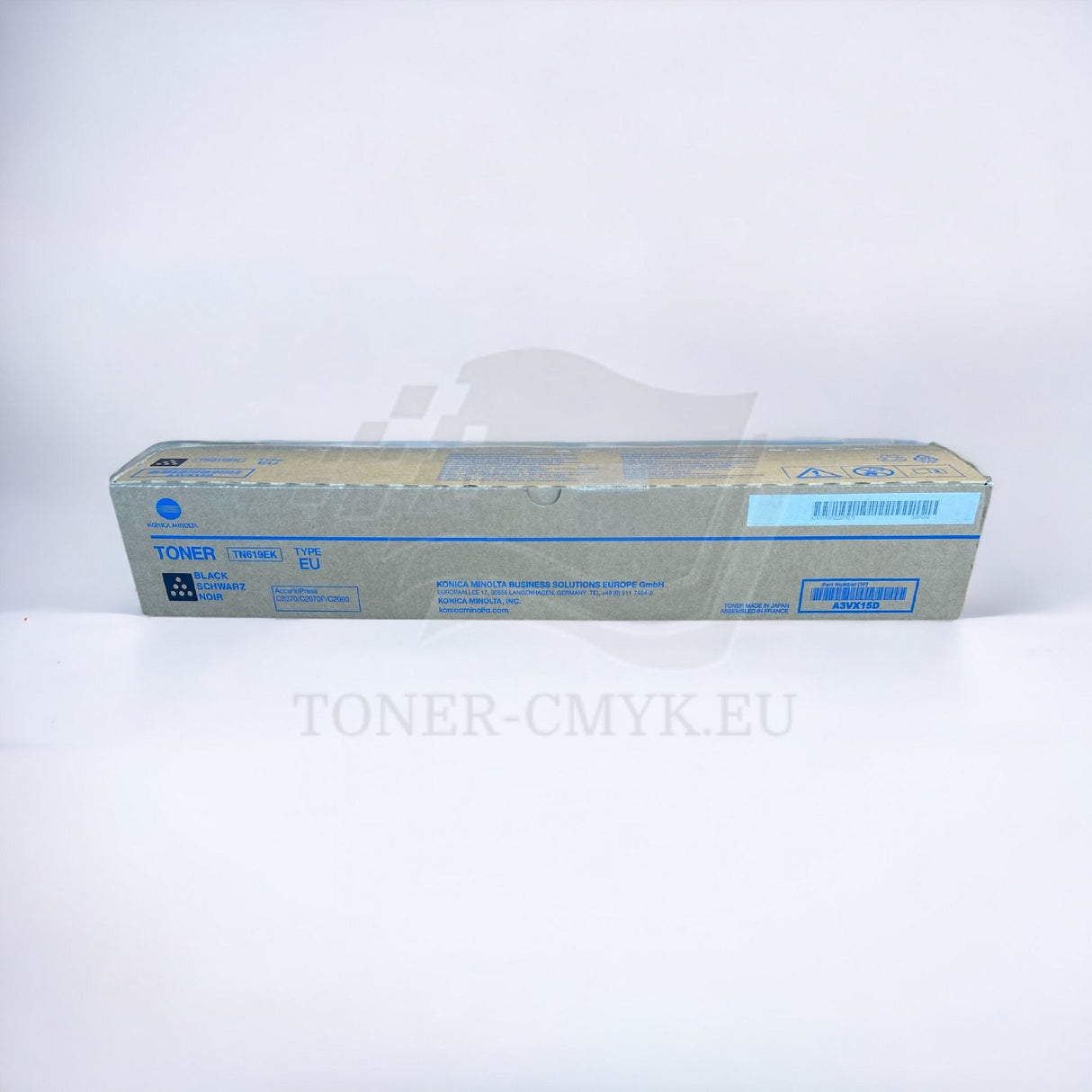 Konica Minolta TN619K Toner Black A3VX15D for AccurioPress C2070 C2070P NEU OVP