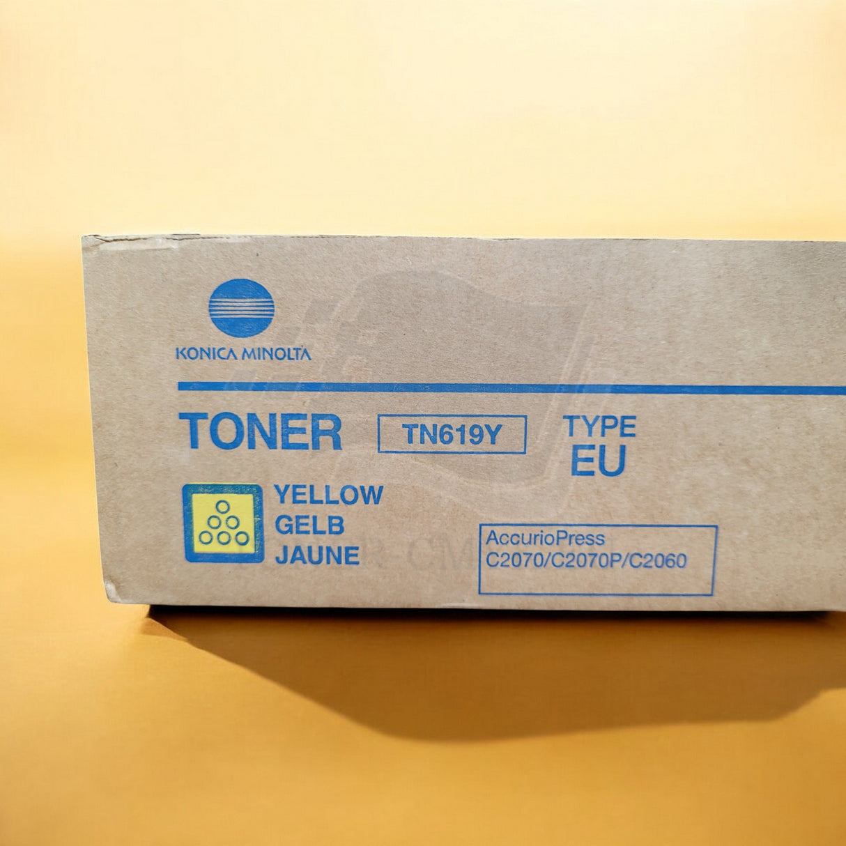 Konica Minolta TN619Y Toner Yellow A3VX253 für Bizhub Press C2060 C2070 NEU^