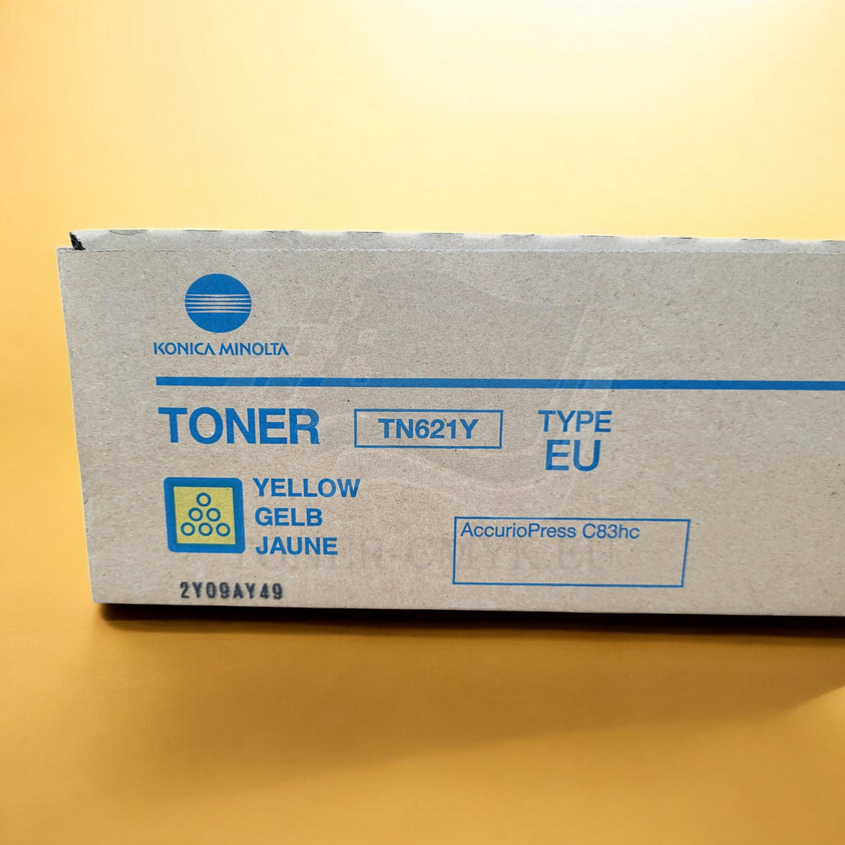 Originální žlutý toner Konica Minolta TN621Y A3VX257 pro Accuriopress C83 NOVINKA