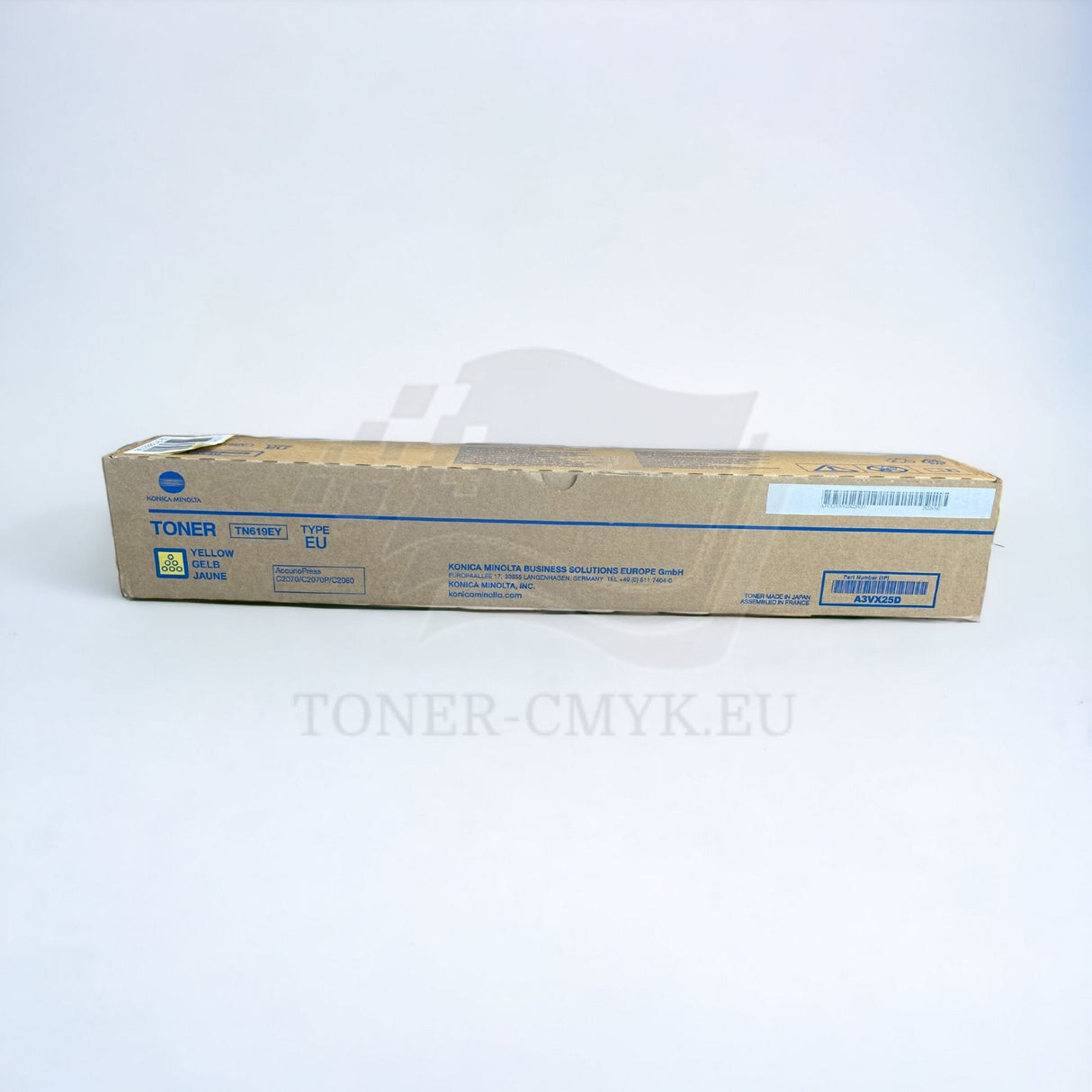 Konica Minolta TN619 Toner Yellow A3VX25D for Bizhub Press C2060 C2070 NEU OVP