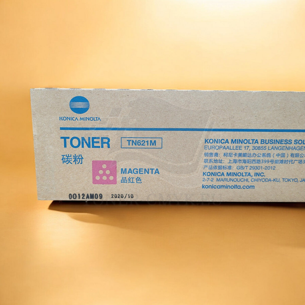 "Originele Konica Minolta TN621M Toner Magenta A3VX352 voor Bizhub C71 HC