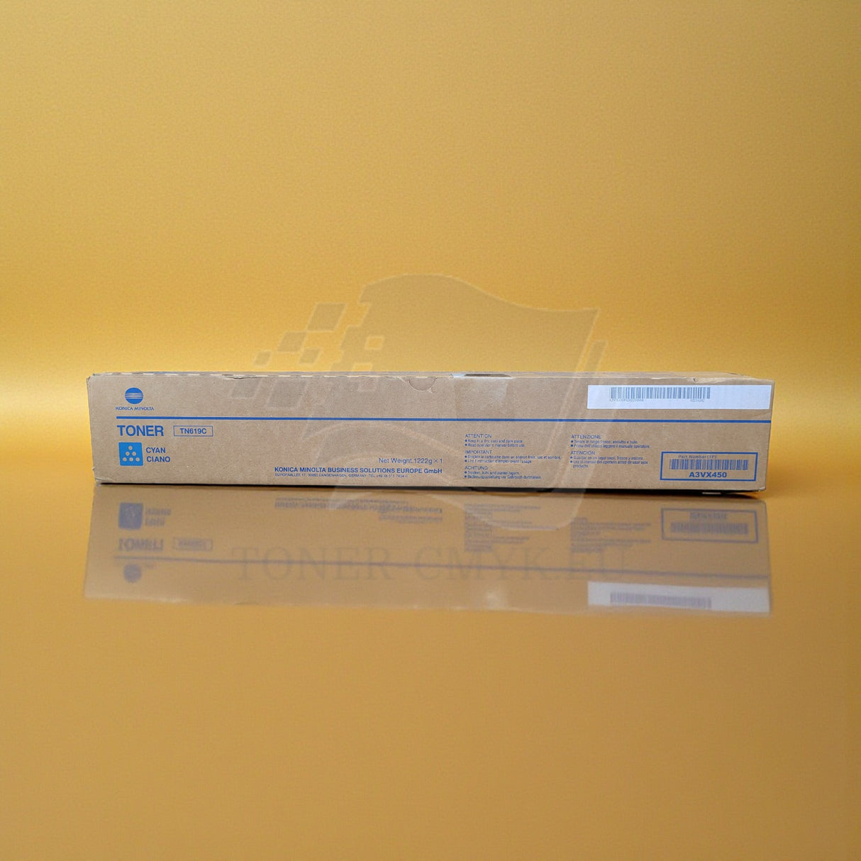 ''Originální toner Konica Minolta TN619C / A3VX450 azurový Bizhub C1060 C1070 NEU OVP