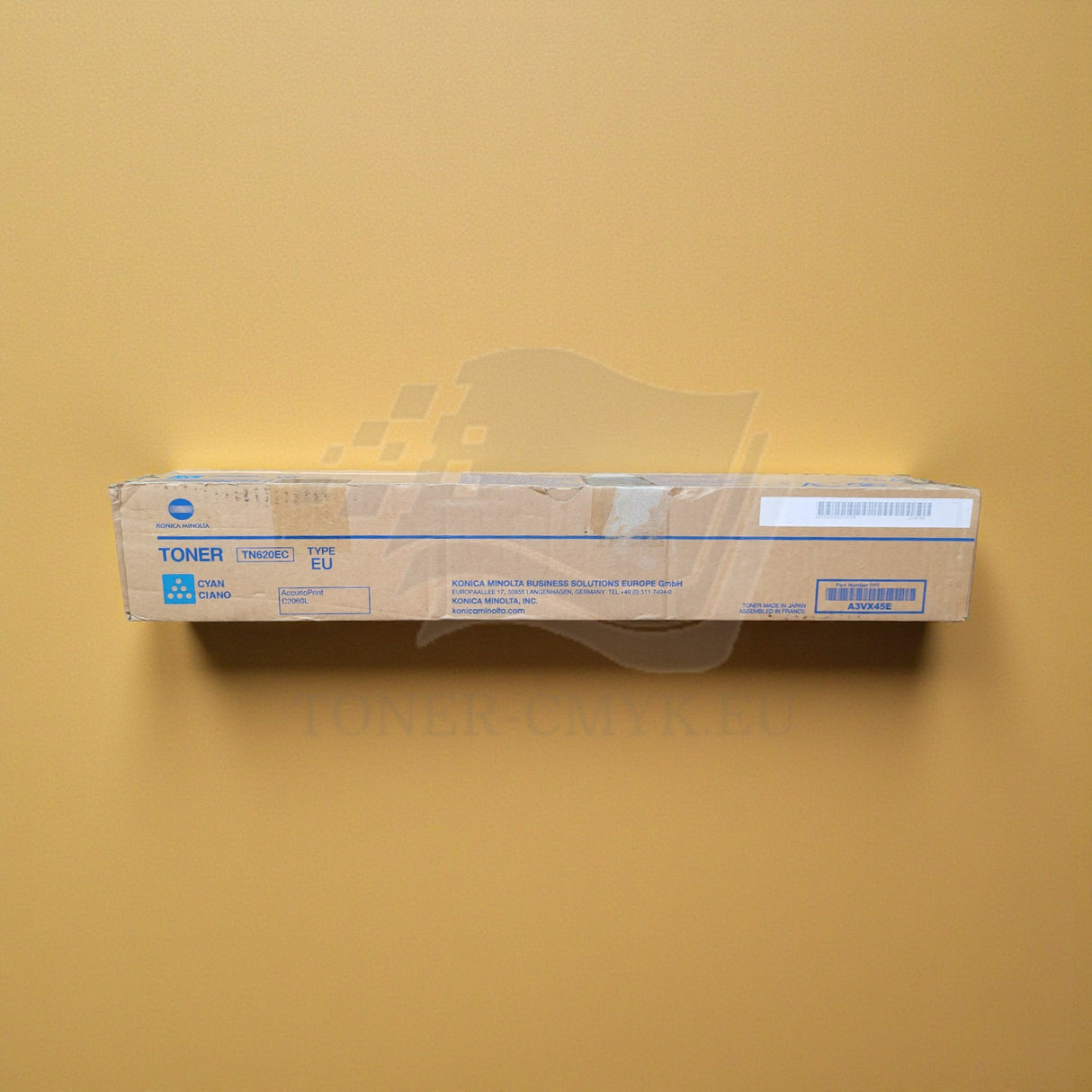 Originální toner Konica Minolta TN620EC azurový A3VX45E pro AccurioPress C2060 C2070