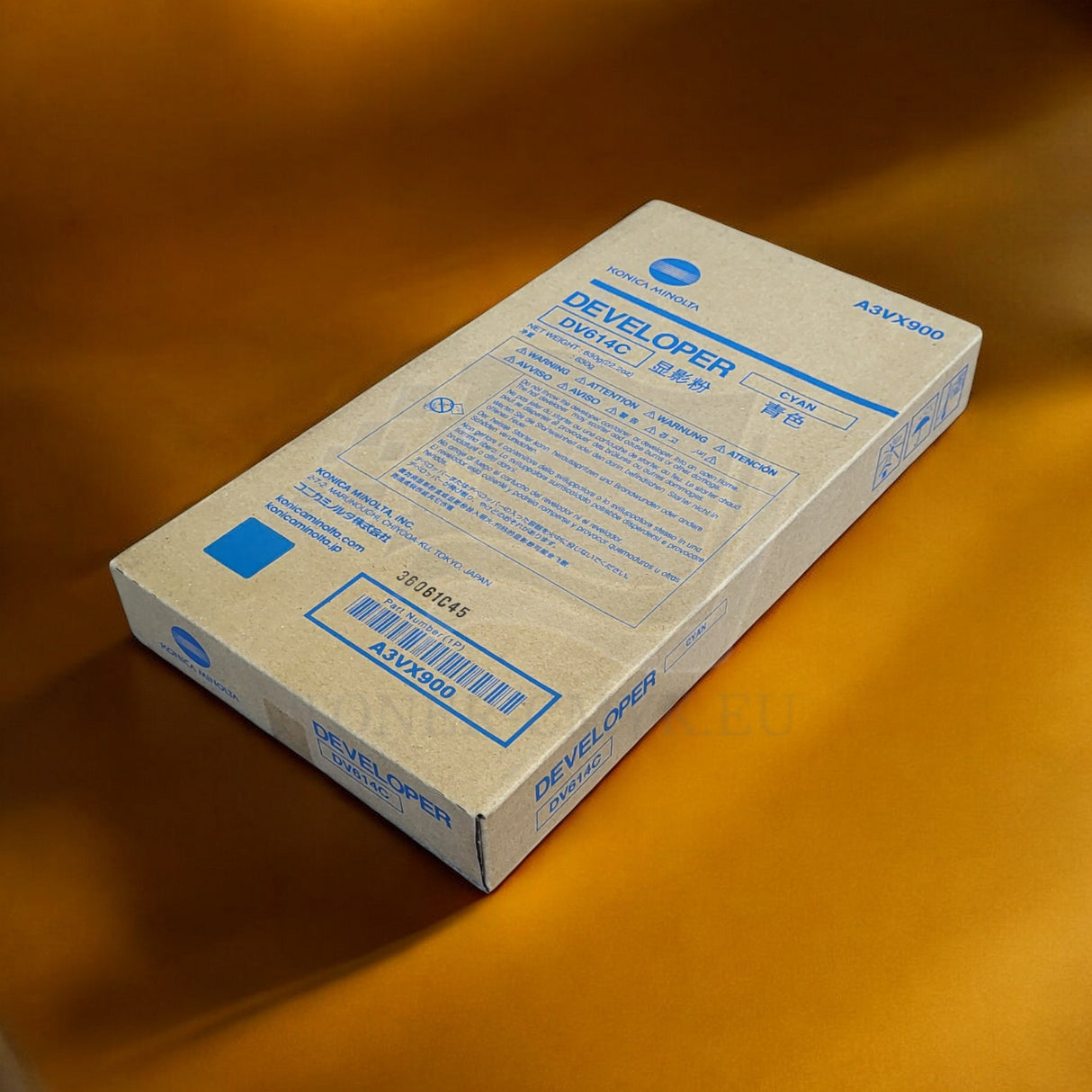 Konica Minolta DV614C Developer Cyan A3VX900 pro AccurioPress C 1060 1070 3070