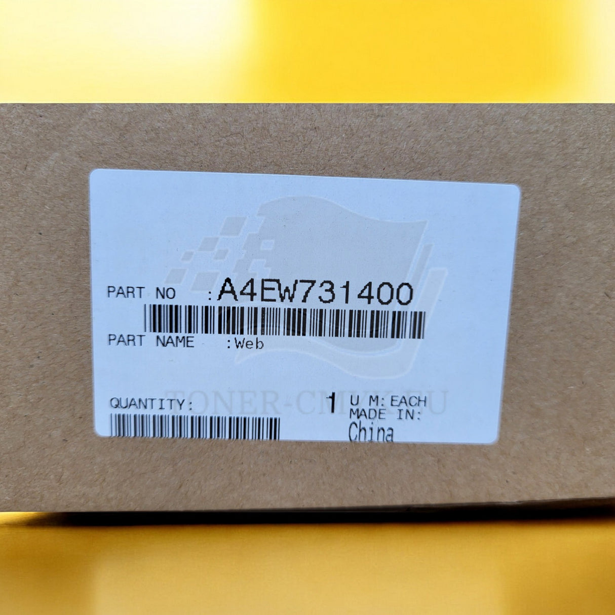 "Originele Konica Minolta Fuser Cleaning Web A4EW731400 voor Bizhub PRO 951 NIEUW