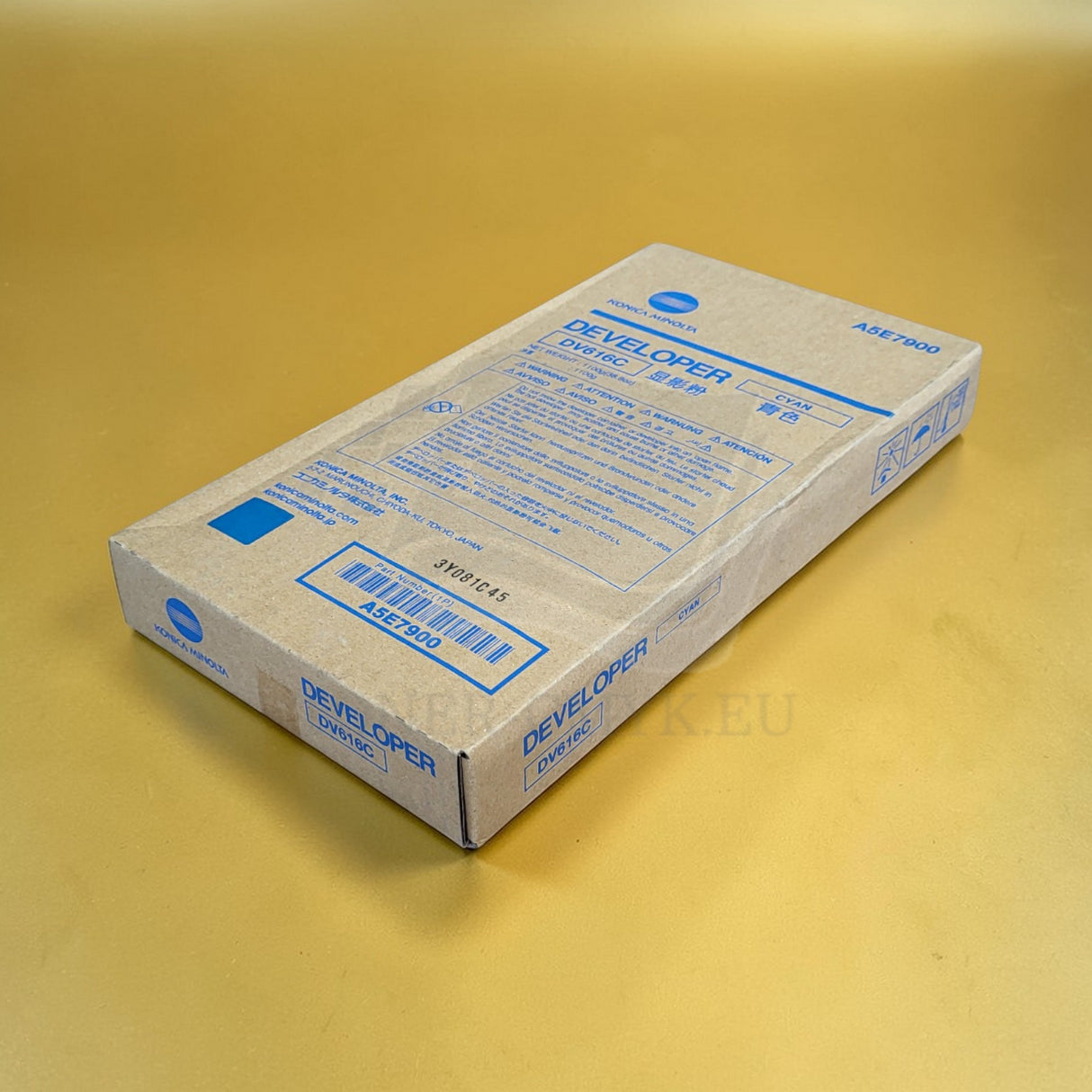 Konica Minolta DV616C Developer Cyan A5E7900 pro Bizhub Press C1085 1100