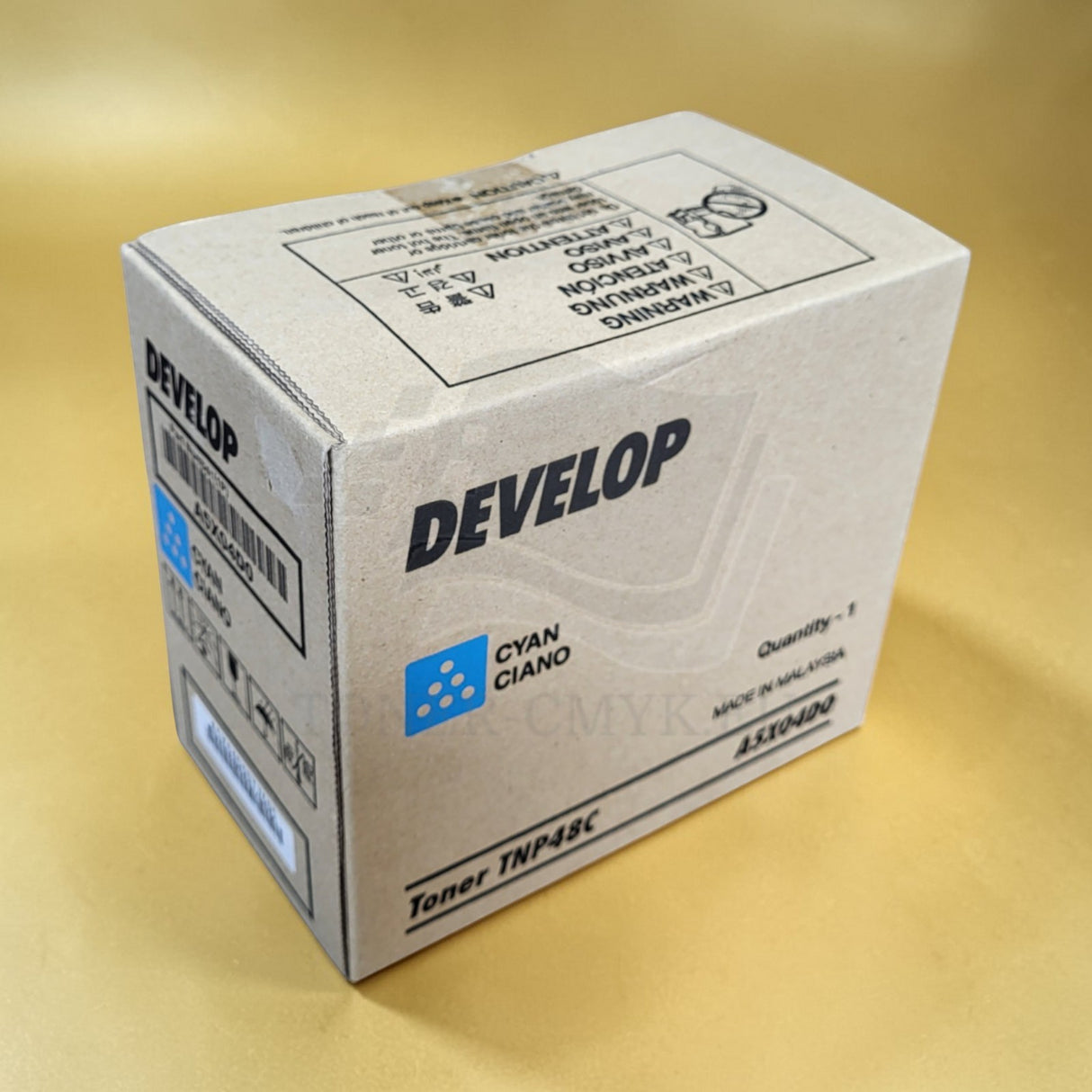 Original Develop TNP48C Toner Cyan Develop Ineo+ 3350 3850 A5X04D0 NEU OVP