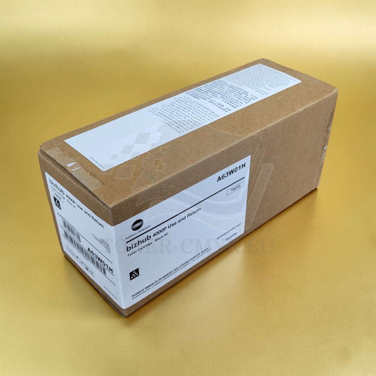 Konica Minolta TNP35 Toner Zwart (Zwart) A63W01H voor Bizhub 4000P