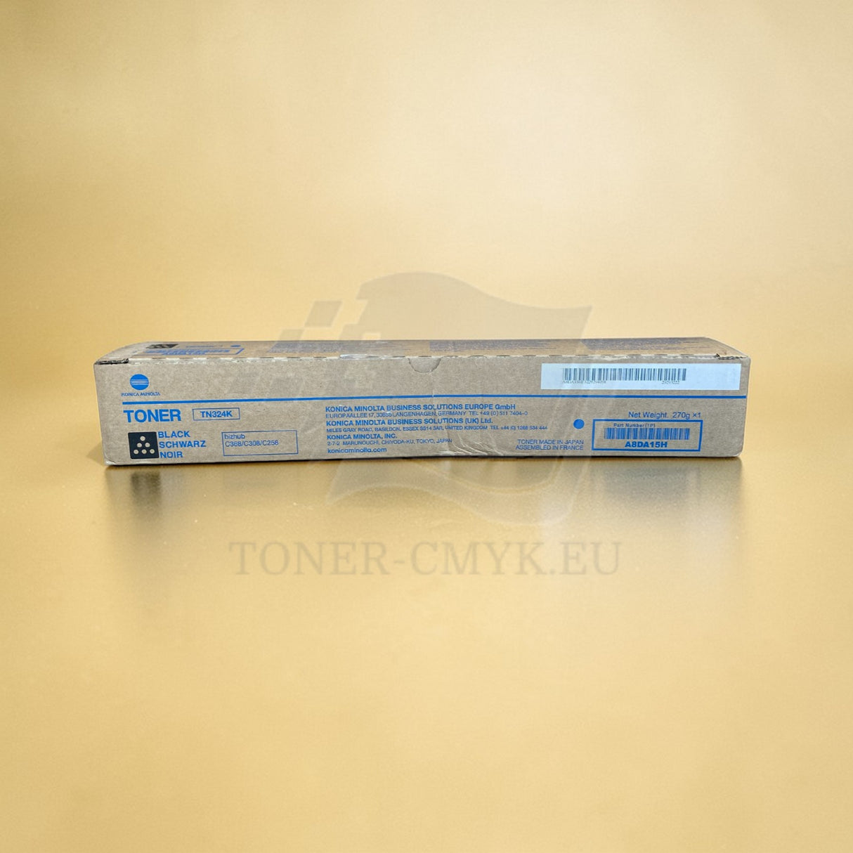 Originele Konica Minolta TN324K Toner Zwart A8DA15H voor Bizhub C258 C308 C368^