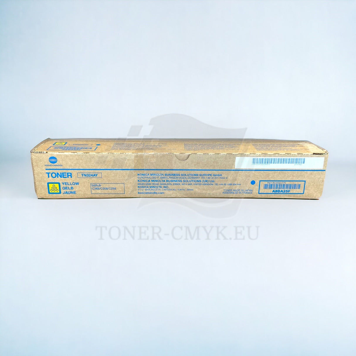 Original Konica Minolta TN324 Toner Yellow A8DA25F Bizhub C258 C308 C368 270G