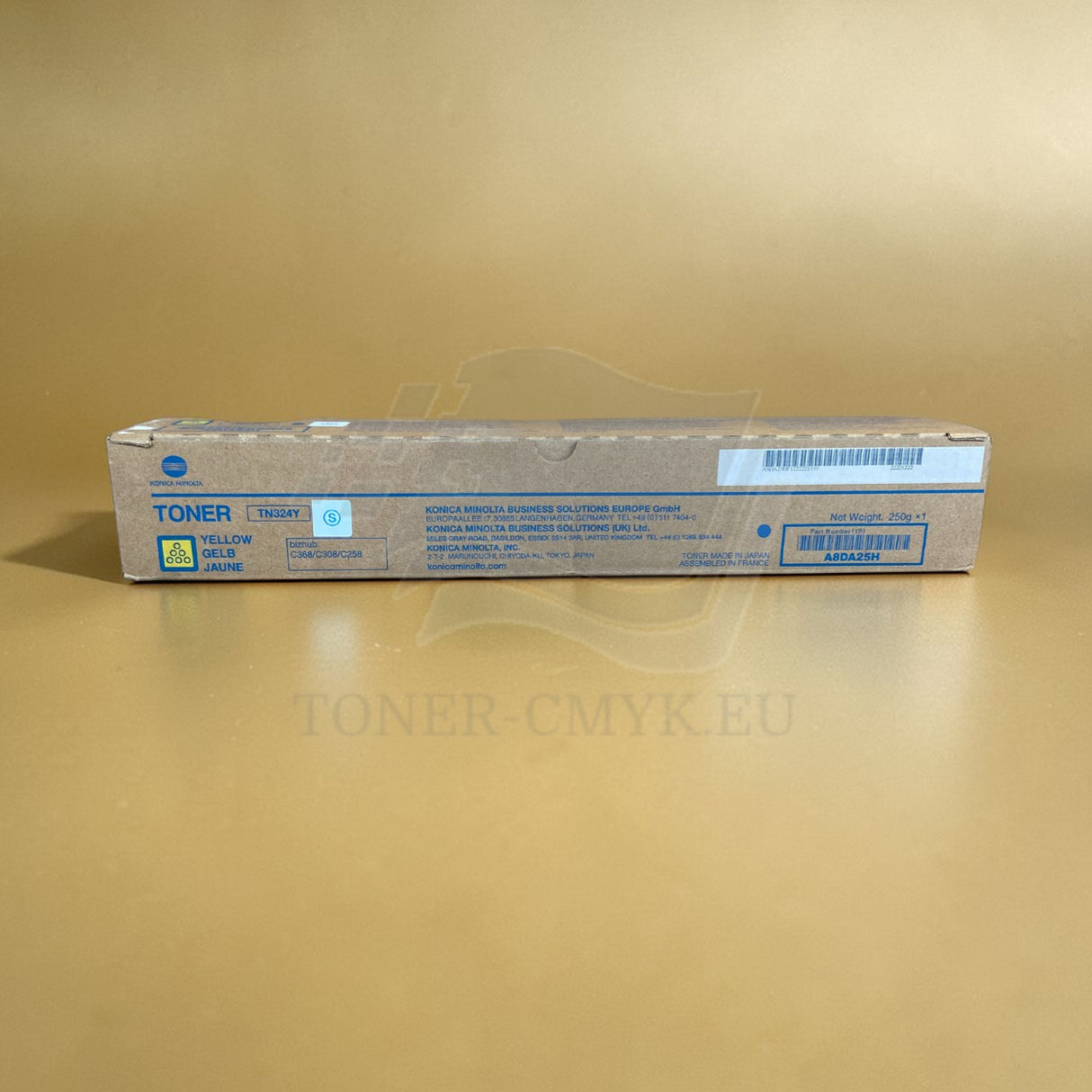 "Originele Konica Minolta TN324 Toner Geel A8DA25H Bizhub C258 C308 C368^ 270G