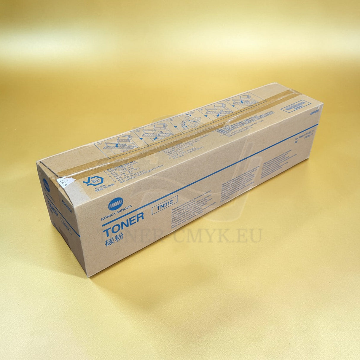 Originální černý toner Konica Minolta TN912K Black A8H5051 pro Bizhub Pro 958