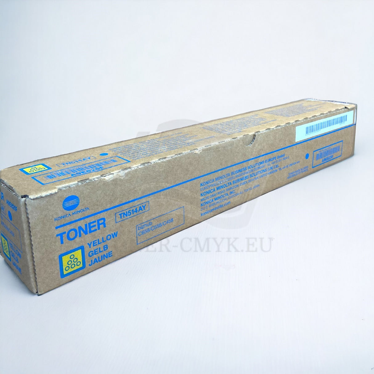 Original Konica Minolta TN514 Toner Yellow A9E825F for Bizhub C458 NEU OVP
