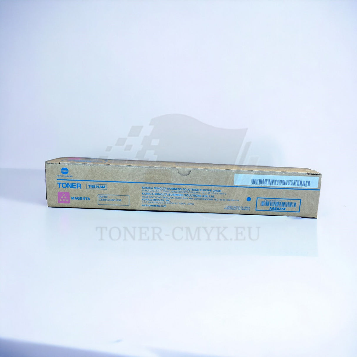 Original Konica Minolta Toner TN514AM Magenta Bizhub C458 C558 C658 A9E835F NEU