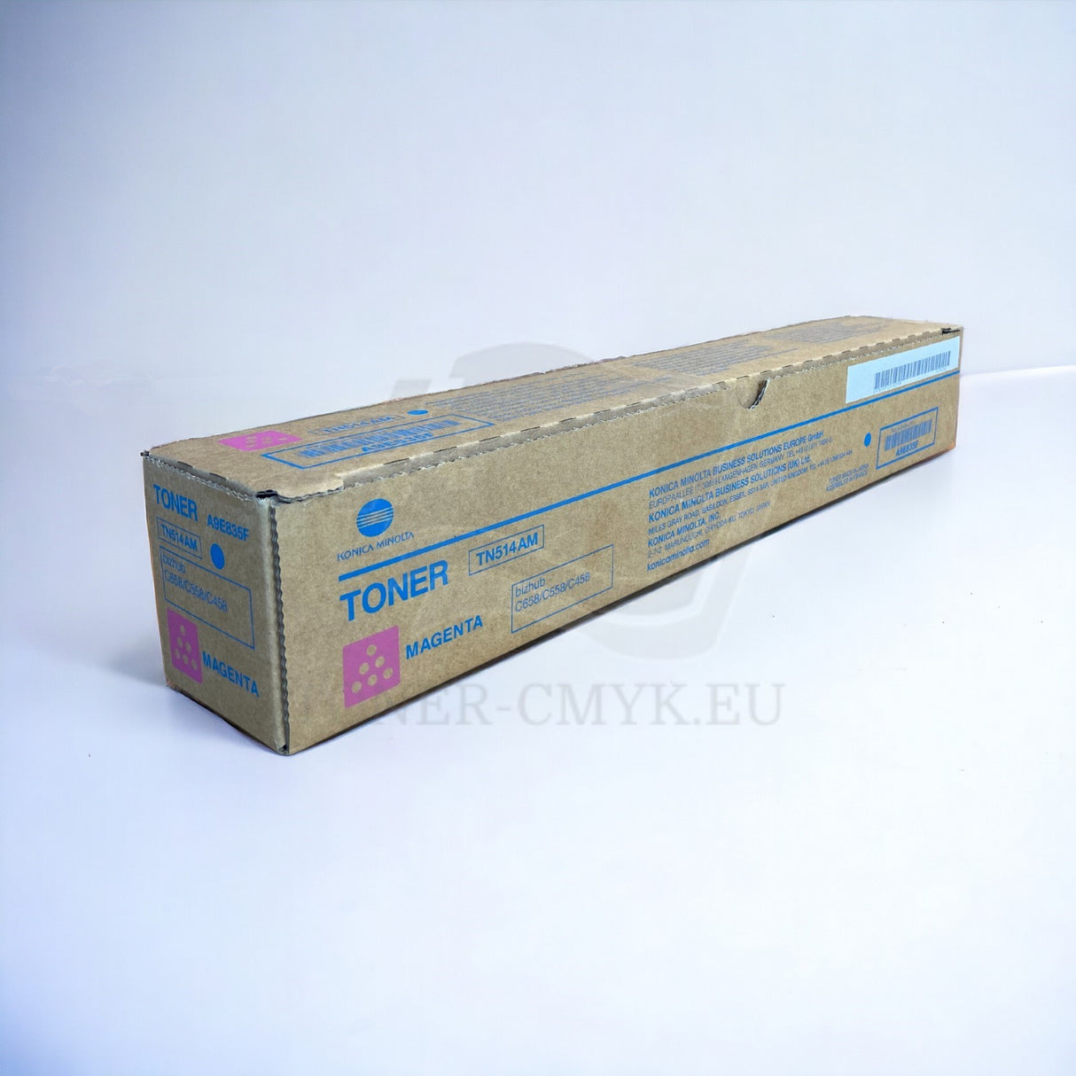Original Konica Minolta Toner TN514AM Magenta Bizhub C458 C558 C658 A9E835F NEU