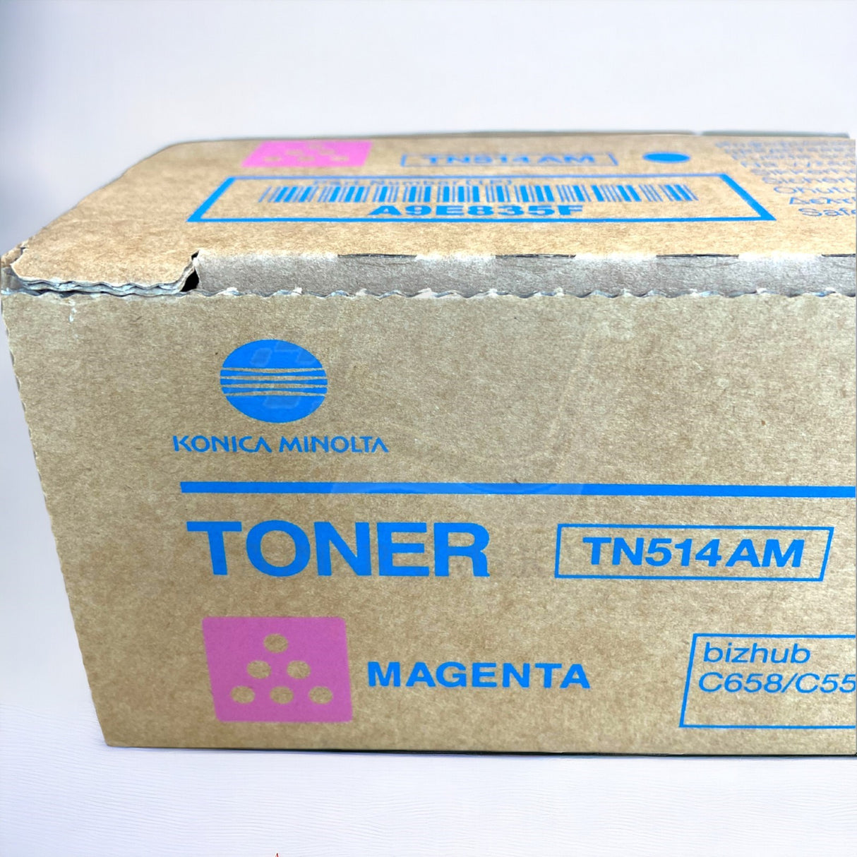 Original Konica Minolta Toner TN514AM Magenta Bizhub C458 C558 C658 A9E835F NEU