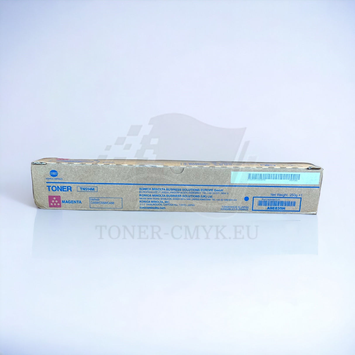 Original Konica Minolta TN514M Toner Magenta A9E835H Bizhub C458 C558 C658 250 G