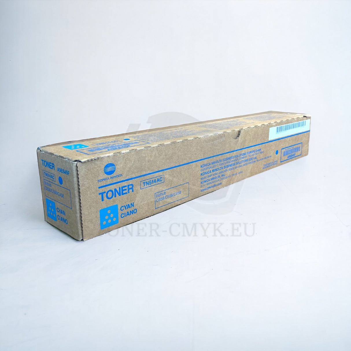 Original Konica Minolta TN514 Toner Cyan A9E845F for Bizhub C458 NEU OVP