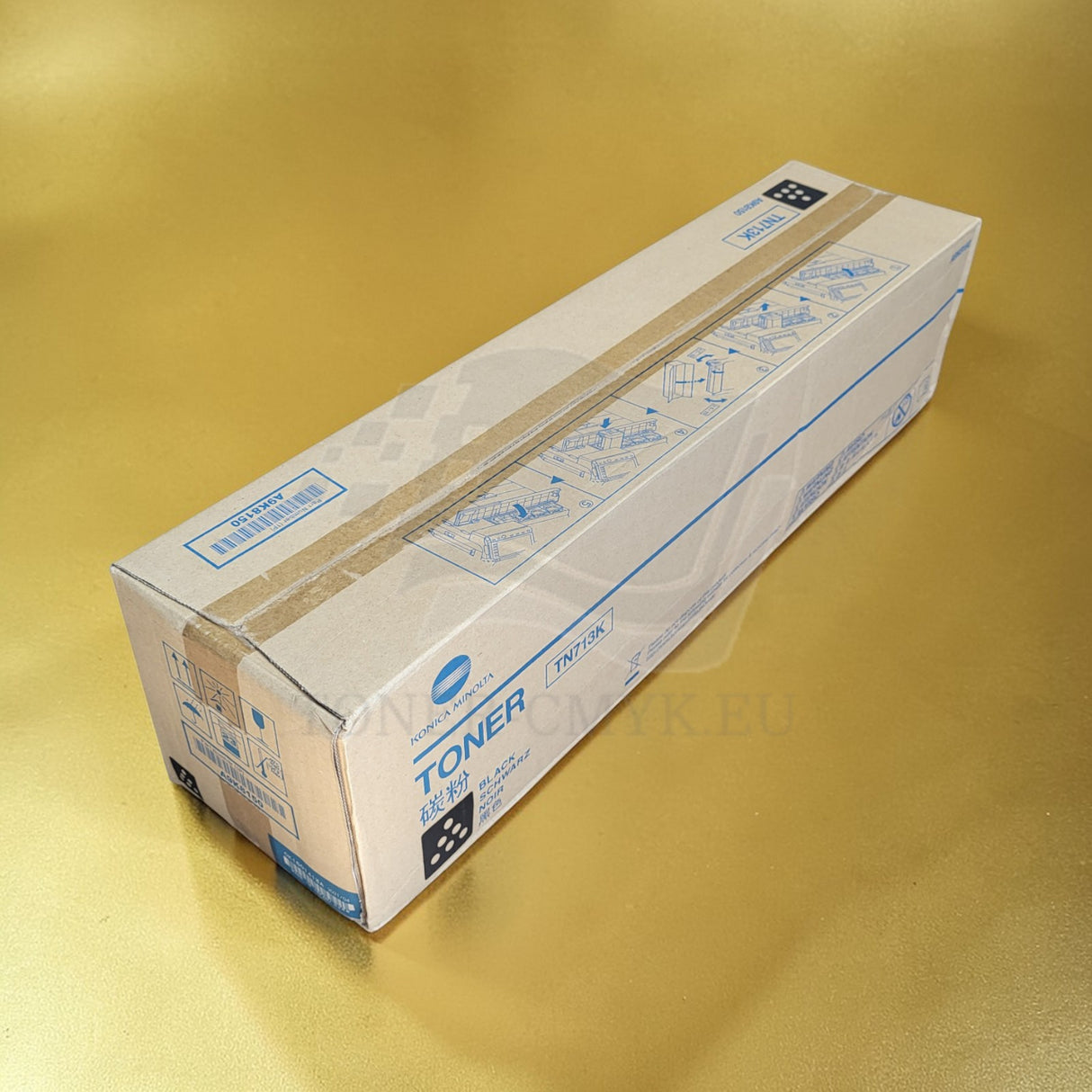 Originální černý toner Konica Minolta TN713K (černý) A9K8150 pro Bizhub C659 C75