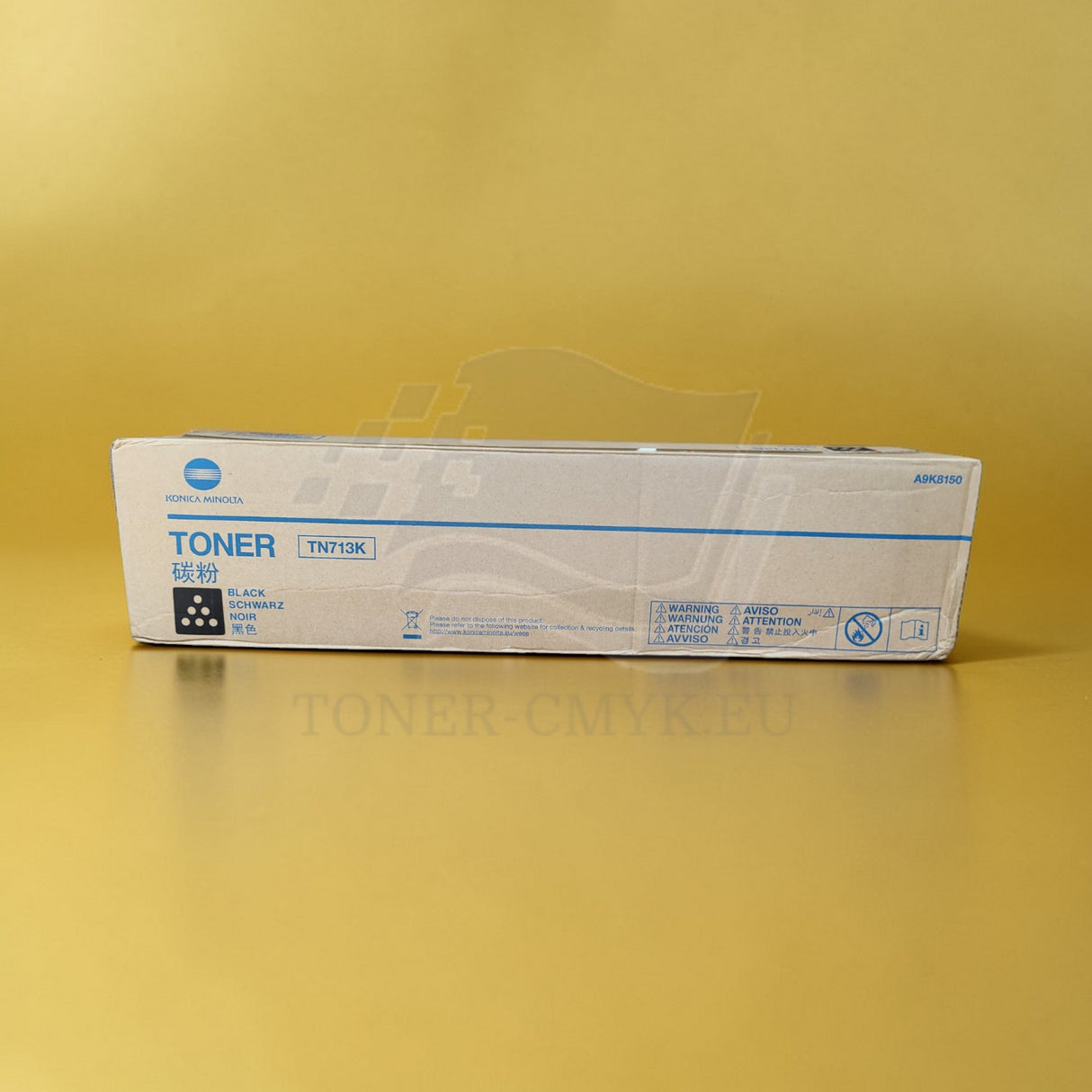 Originální černý toner Konica Minolta TN713K (černý) A9K8150 pro Bizhub C659 C75