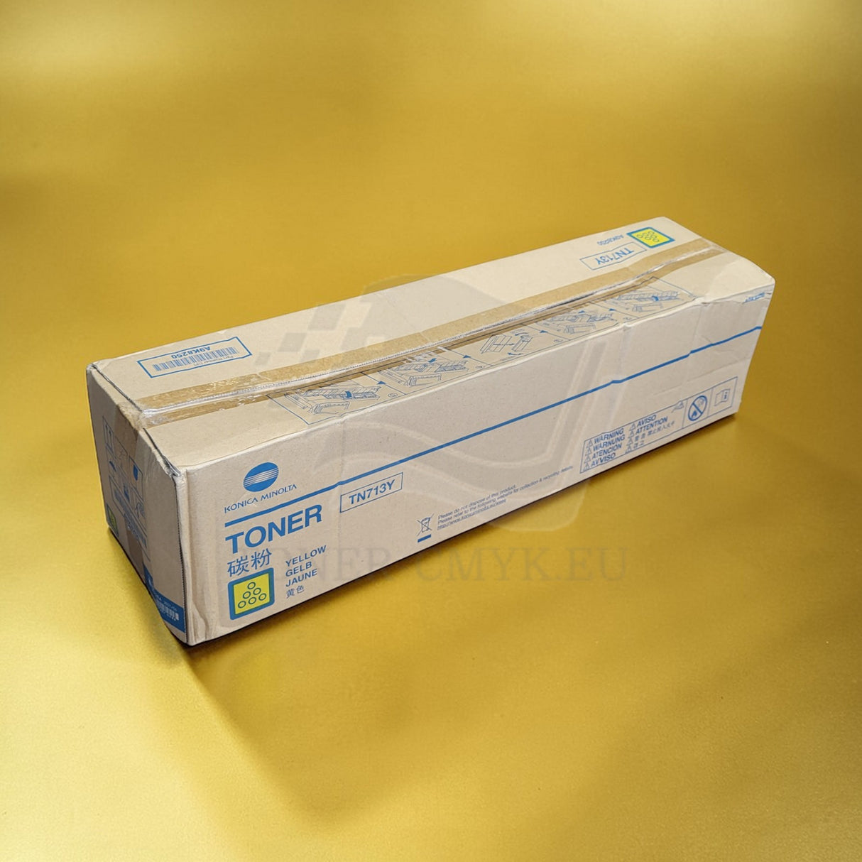 Originální toner Konica Minolta TN713Y Gelb (žlutý) A9K8250 pro Bizhub C659 C759