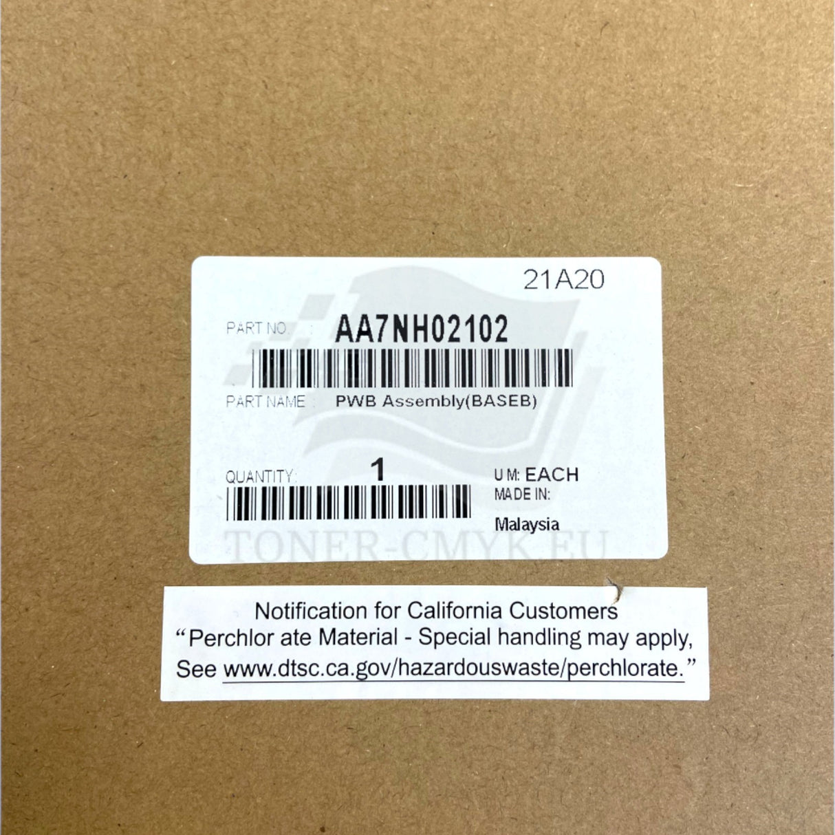 "Original Konica Minolta PWB Assembly AA7NH02102 Bizhub C450 C550 C650 Neu OVP