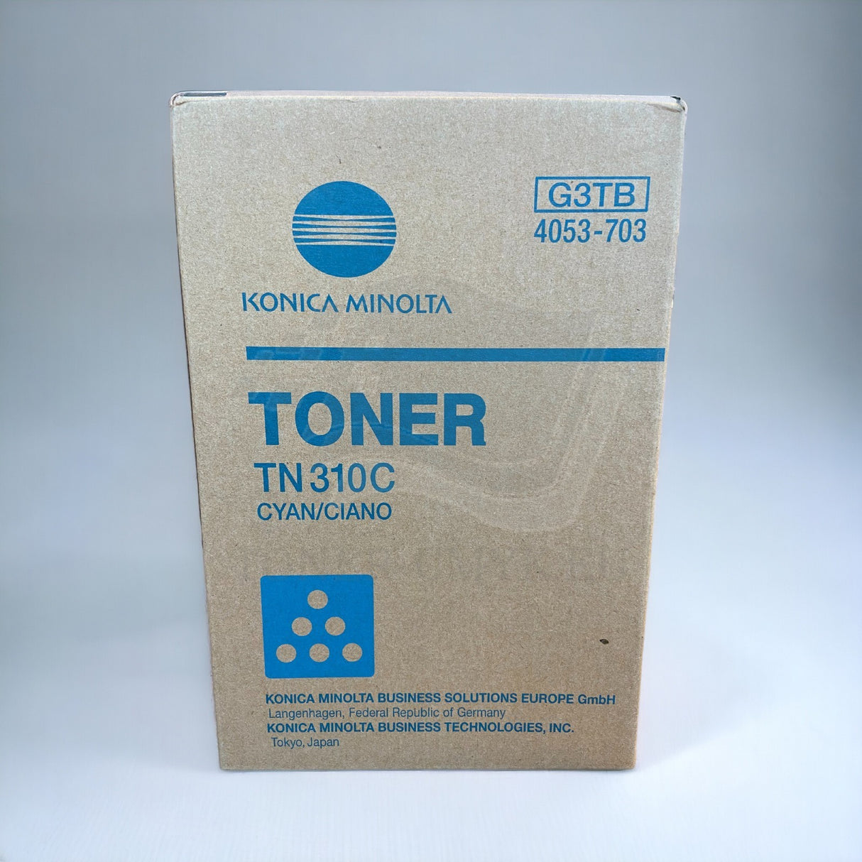 Original Konica Minolta TN310C TONER CYAN G3TB for BIZHUB C350 NEU OVP