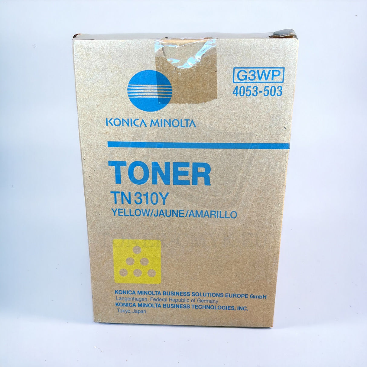 Original Konica Minolta TN310Y TONER Yellow G3WP for BIZHUB C350 NEU OVP