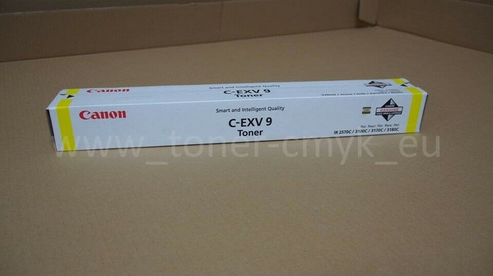 Original Canon C-EXV 9 Toner Yellow 8643A002 IR 3100 c IR-C 3170 i IR-C 3170 u