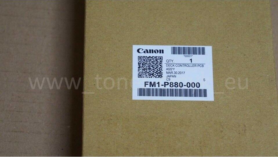 "Original Canon Deck Controller PCB Assy FM1-P880-000