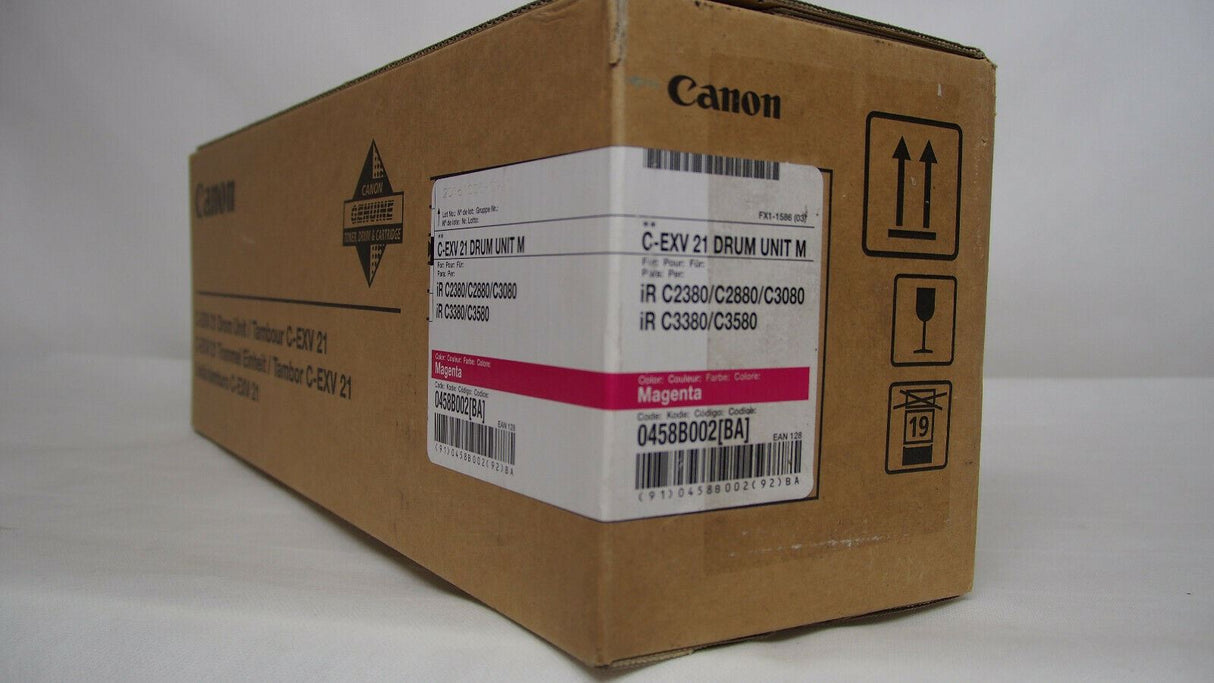 "Original Canon C-EXV 21 Magenta Drum 0458B002 iR-C2880 iR-C2380 iR-C3580 NEU