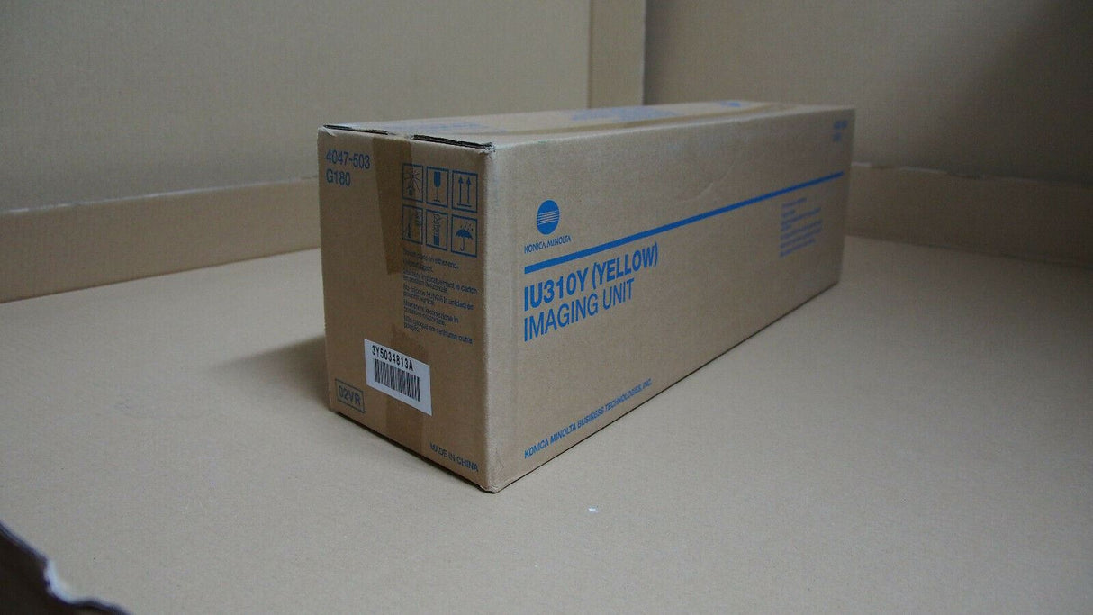 "Original Konica Minolta IU310Y Imaging Unit Drum Yellow 4047-503 Bizhub C350 C3