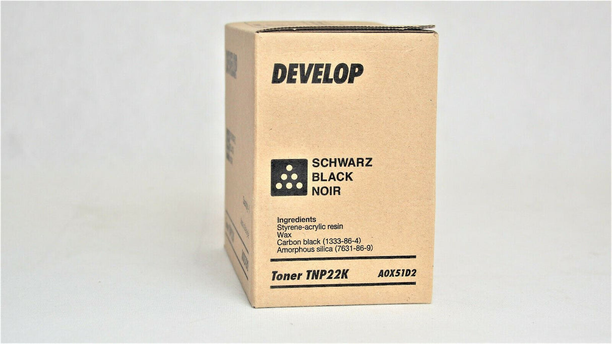 "Original Develop Toner TNP22K Black A0X51D2 Ineo + 35 Ineo Plus 35 Ineo + 35