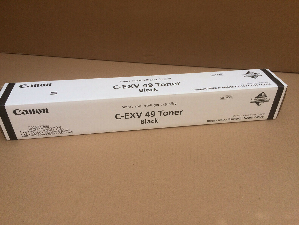 "Original Canon C-EXV 49 Toner Black 8524B002 IR Advance C3320 / C3325 / C3330