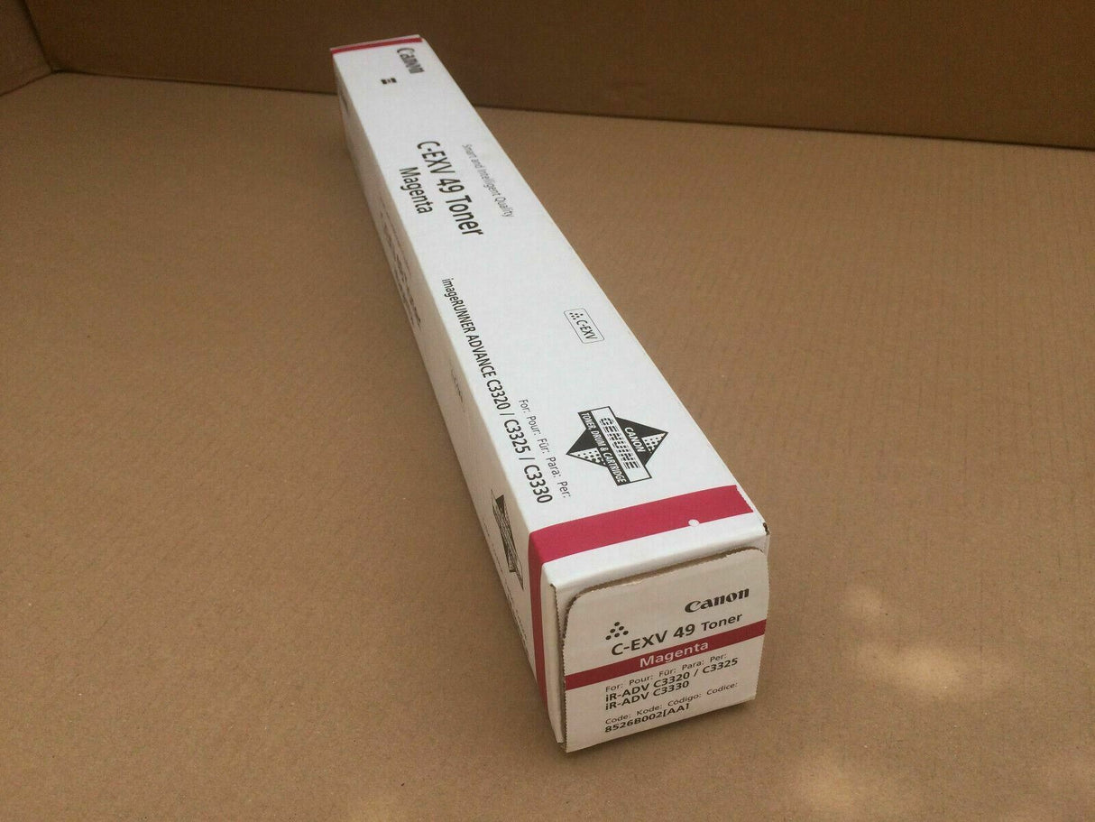 Original Canon C-EXV49 Toner Magenta 8526B002 IR Advance C3320 / C3325 / C3330
