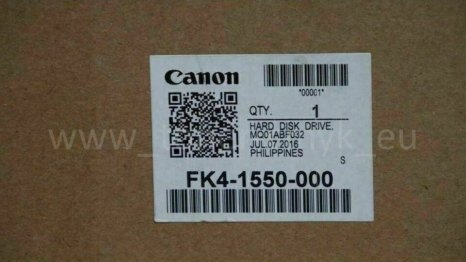 Original Canon Hard Drive Disk FK4-1550-000 für imageRunner Advance 4525i NEU