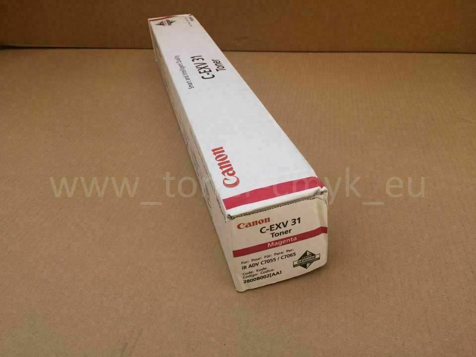 Original Canon C-EXV31 Toner Magenta 2800B002 für iR Adv C7055 C7065 NEU OVP