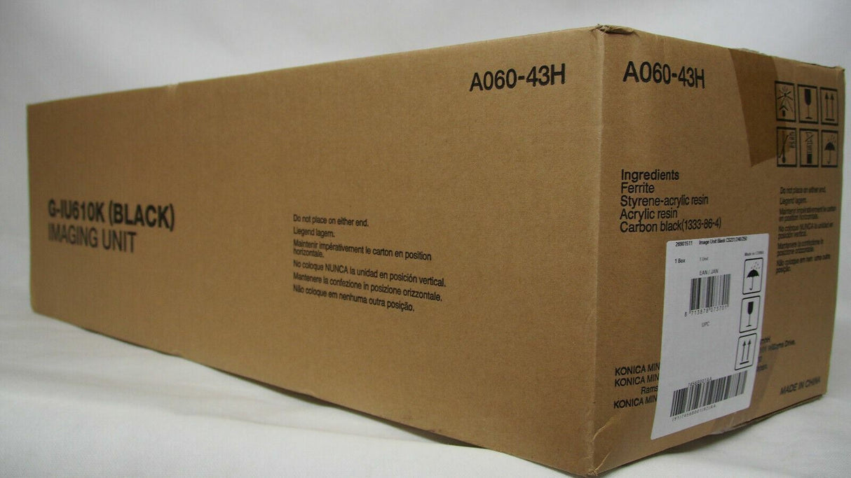 "OCE Konica G-IU610K Black Imaging Unit A060-43H CS-231 CS-240 CS-250 Bizhub C45