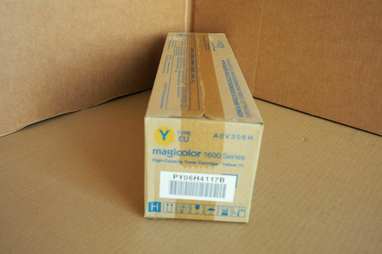 Original Konica Minolta Magicolor 1600 A0V306H Toner gelb