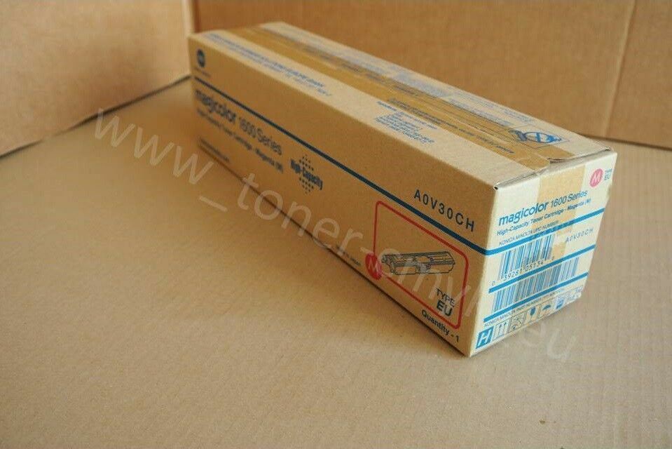 "Original Konica Minolta Toner Magenta A0V30CH für Magicolor 1650 EN NEU OVP