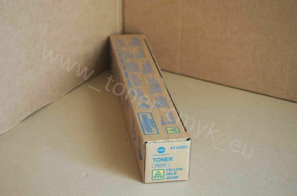 Originální žlutý toner Konica Minolta A11G251 bizhub C220 C280 TN216Y Original