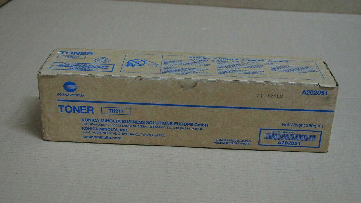Konica Minolta A202051 TN217 Toner Black schwarz