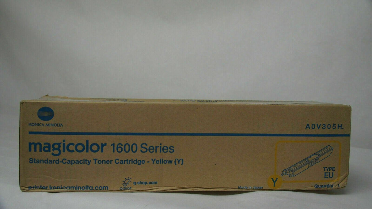 "Original Konica Minolta Toner Yellow A0V305H für Magicolor 1600 NEU OVP