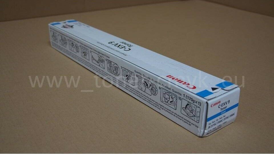 "Original Canon C-EXV 9 Toner Cyan 8641A002 IR 3100 c/IR-C 3170 i/IR-C 3170 u