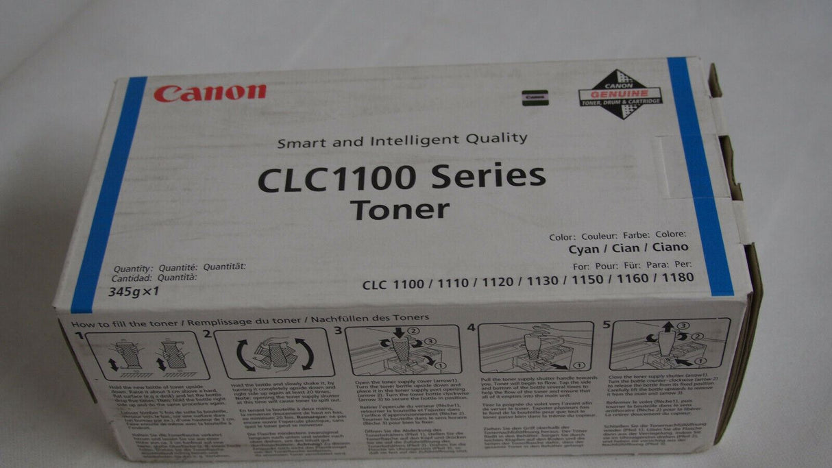 "Originele Canon-toner cyaan 1429A002 CLC1100 CLC 1120 CLC 1130 CLC 1150 NEU OVP