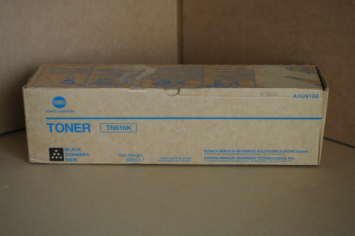 Konica Minolta TN616 Toner Black A1U9150 for Bizhub Press C 6000 C 7000 Pro C 60