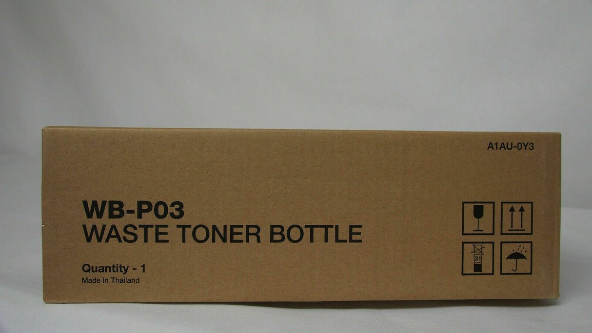 Original Konica Minolta WB-P03 Waste Container A1AU-0Y1 A1AU-0Y3 NEU OVP