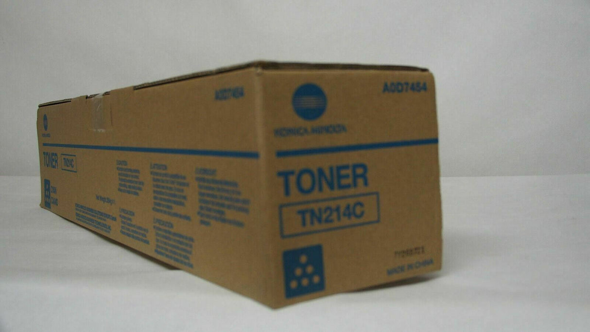 "Original Konica Minolta TN214 Toner Cyan A0D7454 für Bizhub C200 NEU OVP