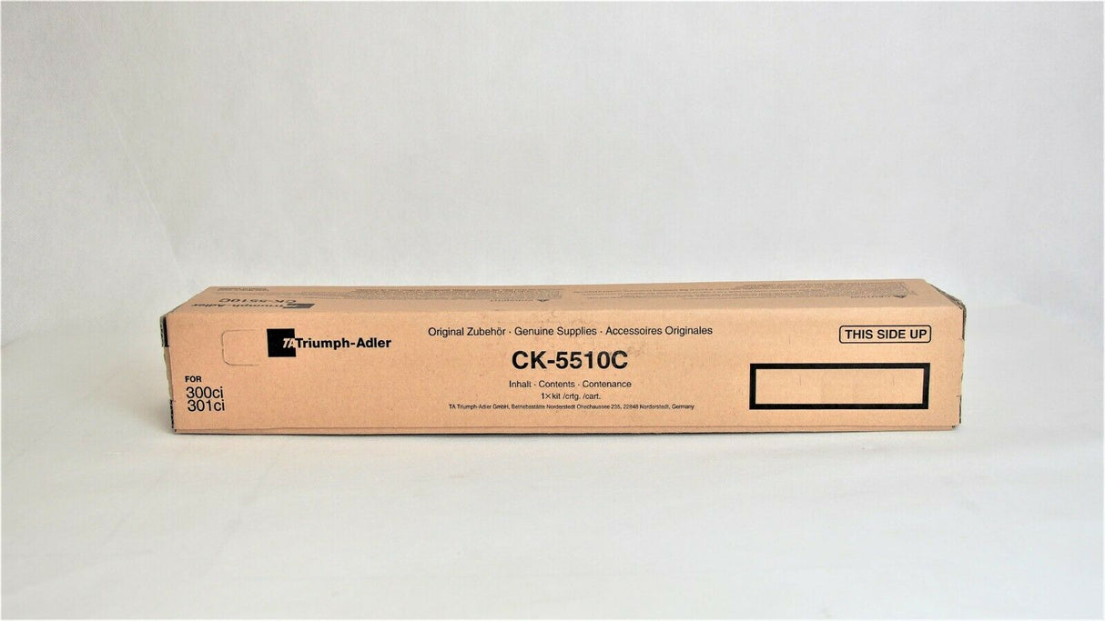 Original Triumph Adler CK-5510 Cyan Toner 1T02R4CTA0 für 300ci 301ci NEU OVP