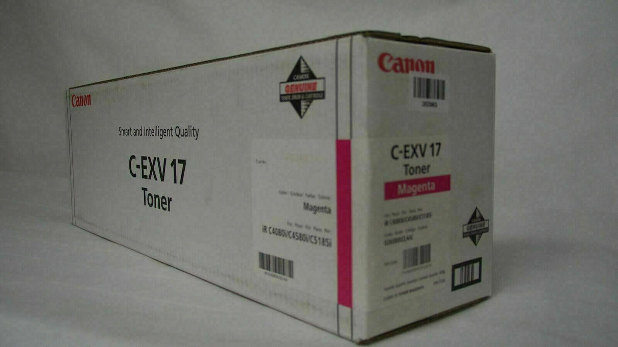 Original Canon C-EXV 17 Toner Magenta 0260B002 iR C4080 iR C4080i iR C4580 iR